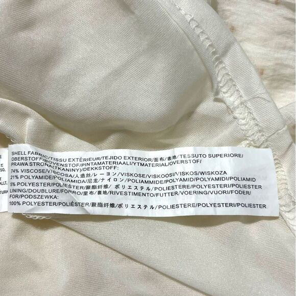 Moon River Anthropologie Smocked Maxi Dress Sz S Tiered Romantic Cottagecore - Picture 13 of 13